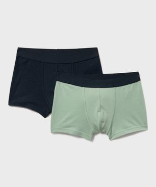 Boxers en coton stretch à motifs dinosaures garçon (lot de 2) vue2 - GEMO 4G GARCON - GEMO