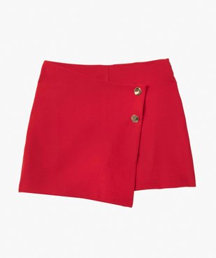 Short-jupe femme avec boutons fantaisie vue4 - GEMO(FEMME PAP) - GEMO