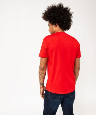 Tee-shirt manches courtes imprimé Noël homme vue3 - GEMO (HOMME) - GEMO