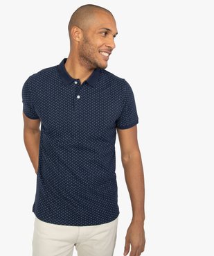 Polo homme à manches courtes et motifs vue2 - Nikesneakers C4G HOMME - Nikesneakers
