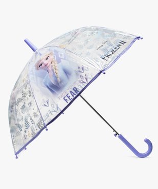 Parapluie fille transparent à motifs - La Reine des Neiges vue1 - REINE DES NEIGE - GEMO