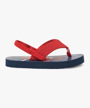 Tongs garçon Spiderman avec lanière élastique vue2 - SPIDERMAN - GEMO