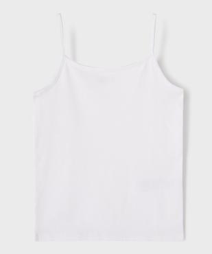 Débardeur à fines bretelles fille vue9 - GEMO (ENFANT) - GEMO