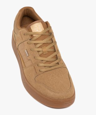 Baskets homme en suédine et à semelle épaisse style casual - Maui & Sons vue5 - MAUI ANS SONS - GEMO