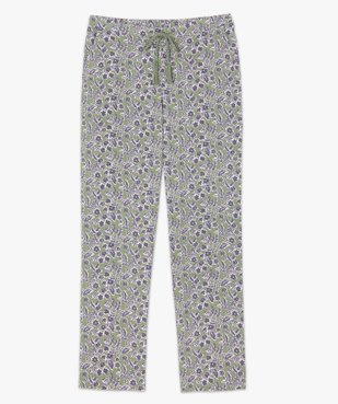 Pantalon de pyjama femme à motifs fleuris vue4 - GEMO(HOMWR FEM) - GEMO