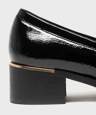 Mocassins vernis à talon bloc femme - Valentina Baldano vue7 - VALENTINA BALDA - GEMO