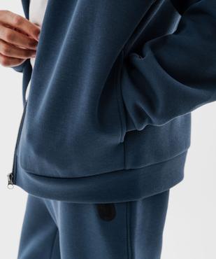 Sweat zippé à capuche homme vue3 - GEMO (HOMME) - GEMO