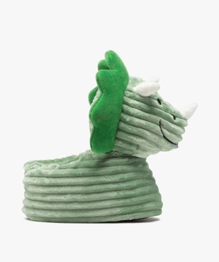 Chaussons garçon 3D en forme de doudou dinosaure vue1 - GEMO 4G GARCON - GEMO