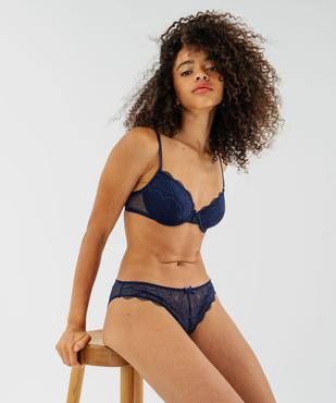 Soutien-gorge corbeille en dentelle à armatures vue7 - GEMO(HOMWR FEM) - GEMO