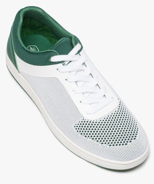Baskets homme bicolores en mesh vue5 - GEMO (SPORTSWR) - GEMO