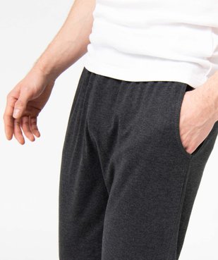 Pantalon de pyjama homme en jersey à taille élastique vue2 - GEMO(HOMWR HOM) - GEMO