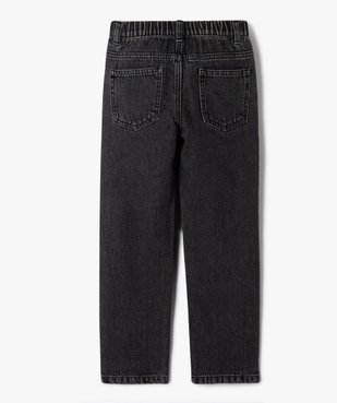 Jean avec ceinture élastique garçon vue3 - GEMO (ENFANT) - GEMO