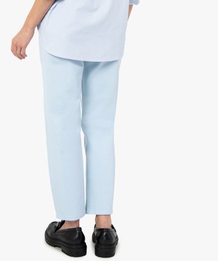Jean femme coupe large taille haute vue3 - GEMO(FEMME PAP) - GEMO