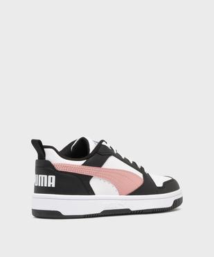 Baskets tricolores à lacets Rebound femme - Puma vue10 - PUMA - GEMO
