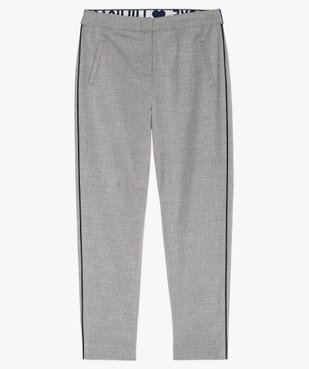 Pantalon fille à liseré contrastant - Lulu Castagnette vue2 - LULUCASTAGNETTE - GEMO