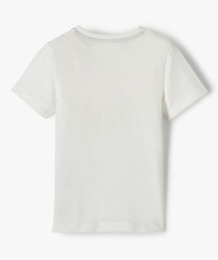 Tee-shirt garçon à manches courtes imprimé dinosaure vue3 - GEMO (ENFANT) - GEMO
