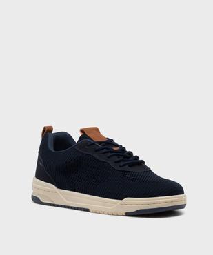 Baskets en mesh à lacets homme - Urban Steps vue3 - URBAN STEPS - GEMO