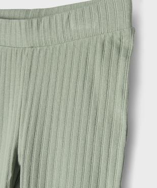 Leggings flare en maille côtelée fille vue2 - GEMO 4G FILLE - GEMO