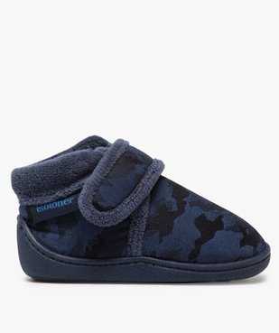 Chaussons bébé avec col en polaire – Isotoner vue1 - ISOTONER - GEMO