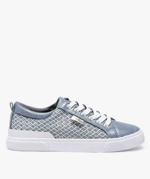 Tennis femme métallisés et fermeture lacets vue2 - GEMO (SPORTSWR) - GEMO