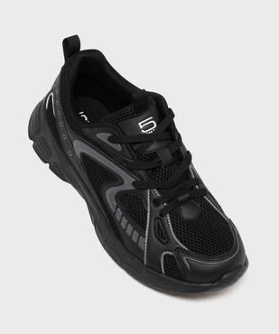 Baskets jogger en mesh garçon - 5 Miles vue5 - 5 MILES - GEMO