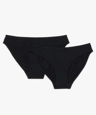 Culotte microfibre sans coutures femme (lot de 2) vue8 - GEMO 4G FEMME - GEMO