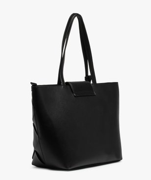 Sac femme avec devant tressé vue2 - GEMO (ACCESS) - GEMO