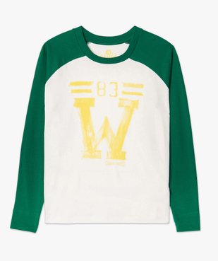 Tee-shirt femme à manches longues contrastantes – Camps United vue5 - CAMPS UNITED - GEMO