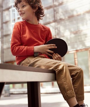 Sweat garçon avec motifs en relief vue6 - GEMO (ENFANT) - GEMO