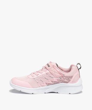 Baskets fille en mesh spécial running - Skechers Microspec vue3 - SKECHERS - GEMO