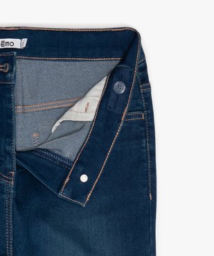 Jean fille skinny taille haute vue2 - GEMO (JUNIOR) - GEMO