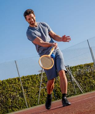 Tee-shirt à manches courtes et col V homme vue5 - GEMO 4G HOMME - GEMO