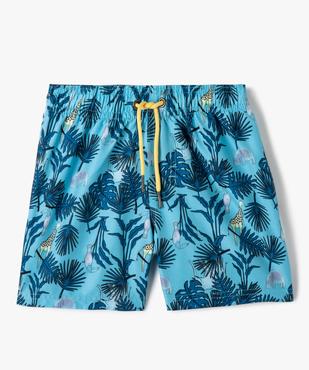 Short de bain garçon avec motifs de la savane vue1 - GEMO (ENFANT) - GEMO