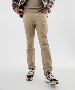 Jean Straight coloré homme vue2 - GEMO 4G HOMME - GEMO