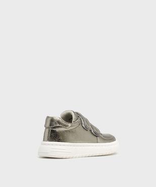Baskets basses brillantes à scratch fille vue4 - LOVELY WINGS GEMO FOR GOOD - GEMO