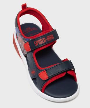 Sandales à scratch look sportswear garçon - Spiderman vue5 - SPIDERMAN - GEMO