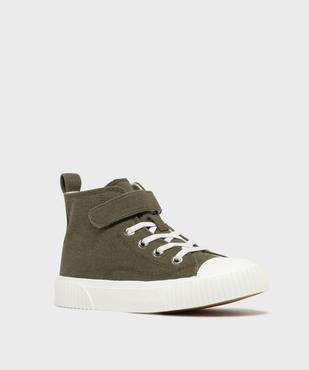 Baskets montantes en toile garçon - 5 Miles vue2 - 5 MILES GEMO FOR GOOD - GEMO