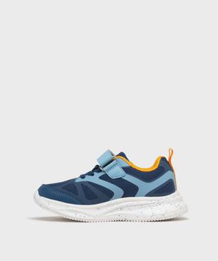 Baskets à scratch sur semelle légère garçon - 5 Miles vue3 - 5 MILES - GEMO
