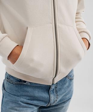 Sweat zippé à capuche homme vue4 - GEMO 4G HOMME - GEMO