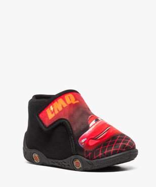 Chaussons bébé garçon semi-montants à scratch Flash McQueen vue2 - CARS - GEMO
