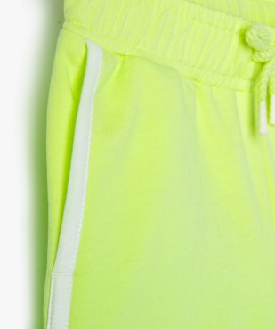 Short en maille avec taille élastique fille vue2 - GEMO (ENFANT) - GEMO