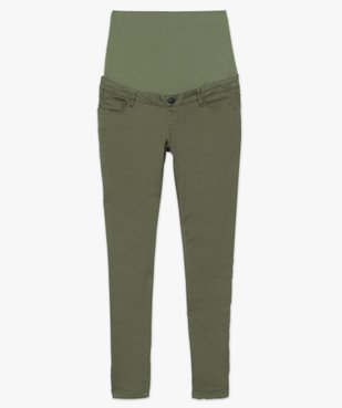 Pantalon de grossesse coupe slim avec bandeau vue4 - GEMO (MATER) - GEMO