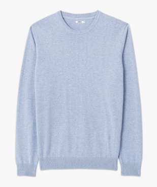 Pull à col rond en coton homme vue8 - GEMO (HOMME) - GEMO