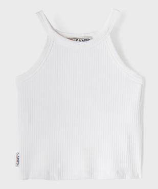 Débardeur en coton côtelé avec brassière intégrée fille - Camps United vue1 - CAMPS GEMO FOR GOOD - GEMO