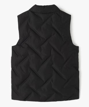 Blouson sans manches matelassé avec col montant garçon vue4 - GEMO 4G GARCON - GEMO