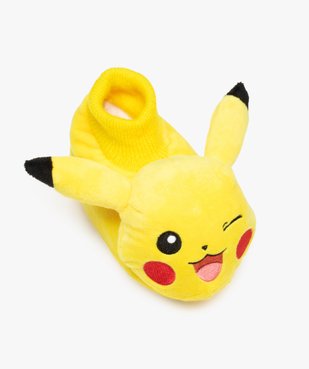 Chaussons garçon en volume Pikachu - Pokémon vue5 - POKEMON - GEMO