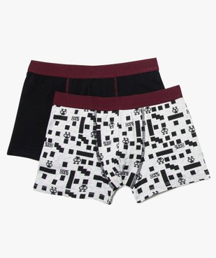 Lot de 2 boxers thème gaming vue1 - GEMO (JUNIOR) - GEMO