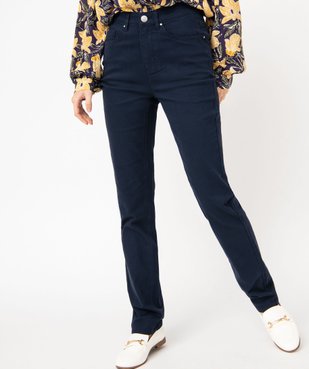 Pantalon coupe Regular taille normale femme vue1 - GEMO 4G FEMME - GEMO
