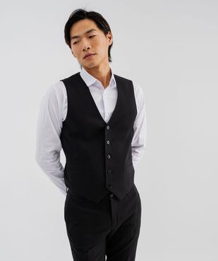 Gilet de costume homme 5 boutons vue1 - GEMO 4G HOMME - GEMO