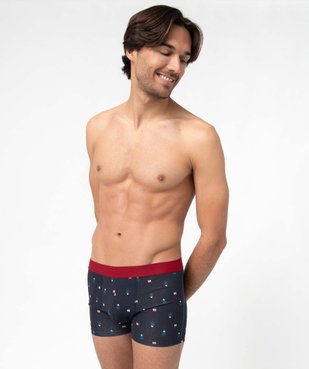 Boxers homme imprimés dans coffret cadeau (lot de 2) vue1 - GEMO 4G HOMME - GEMO